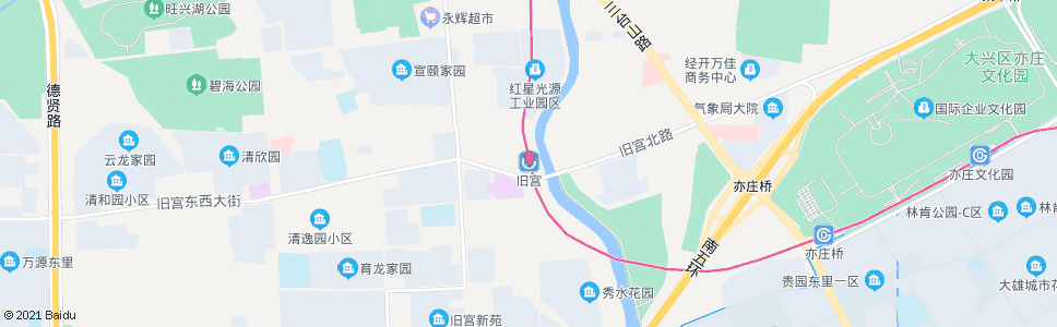 北京旧宫路口_公交站地图_北京公交_妙搜公交查询2024