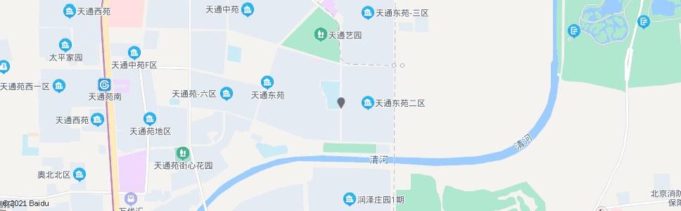 北京天通苑东区小学_公交站地图_北京公交_妙搜公交查询2024