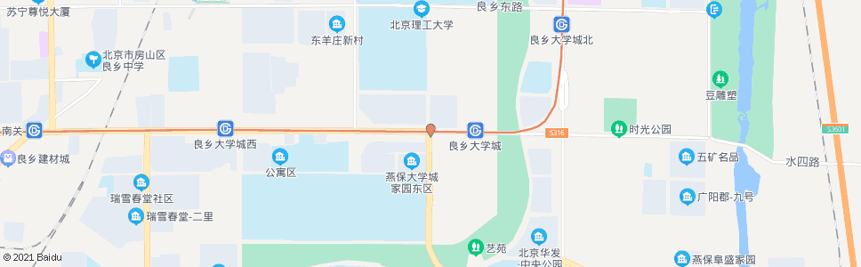 北京理工睿府_公交站地图_北京公交_妙搜公交查询2024