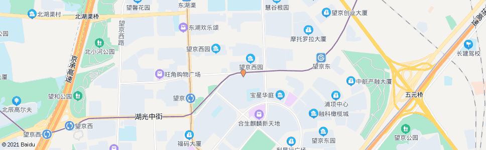 北京望京西园三区北门_公交站地图_北京公交_妙搜公交查询2024