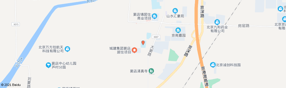 北京窦店中心小学_公交站地图_北京公交_妙搜公交查询2025