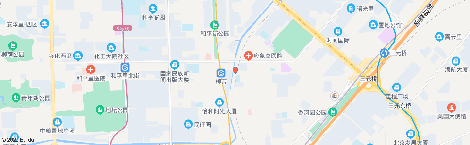 北京西坝河南路_公交站地图_北京公交_妙搜公交查询2024