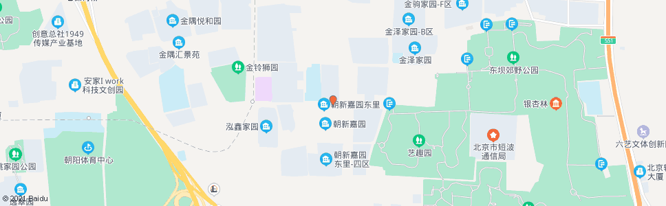 北京朝阳新城_公交站地图_北京公交_妙搜公交查询2024