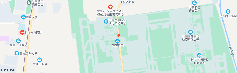 北京空港物流开发区南站_公交站地图_北京公交_妙搜公交查询2024