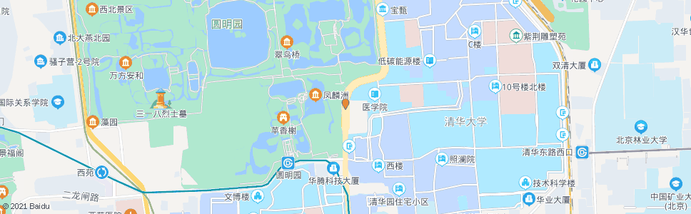 北京圆明园东路_公交站地图_北京公交_妙搜公交查询2024