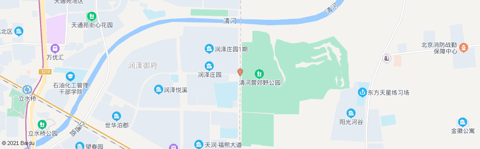 北京水岸中街东口_公交站地图_北京公交_妙搜公交查询2024