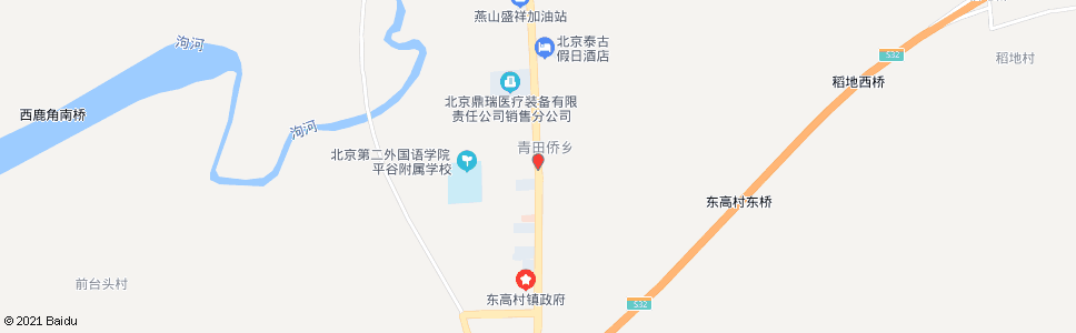 北京东高村塔山_公交站地图_北京公交_妙搜公交查询2024