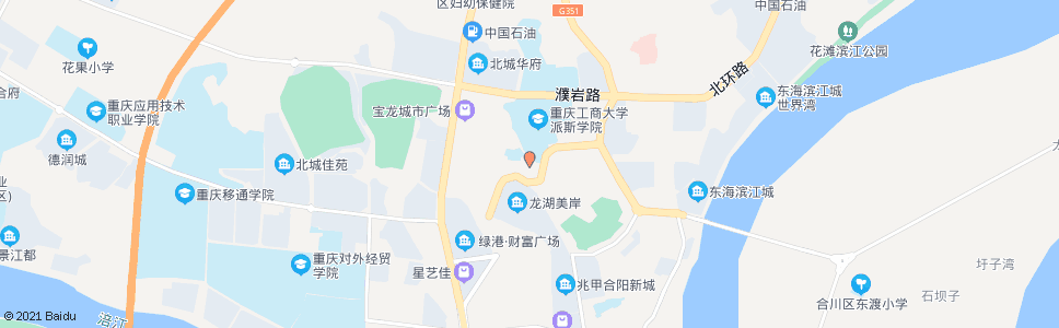 重庆学名雅居_公交站地图_重庆公交_妙搜公交查询2024