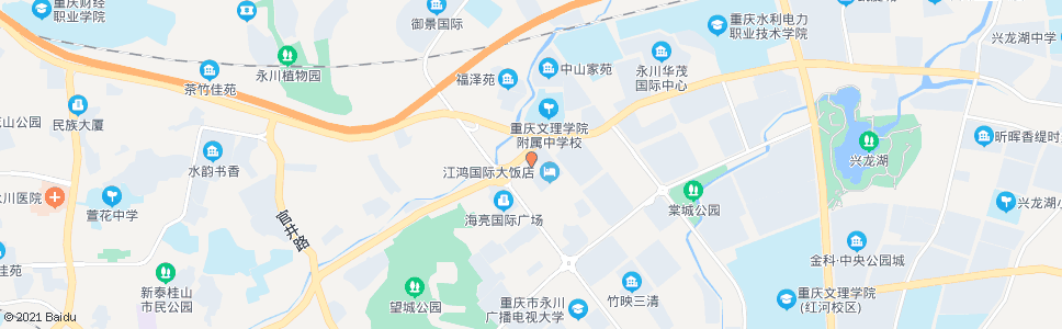 重庆永川交巡警支队_公交站地图_重庆公交_妙搜公交查询2024