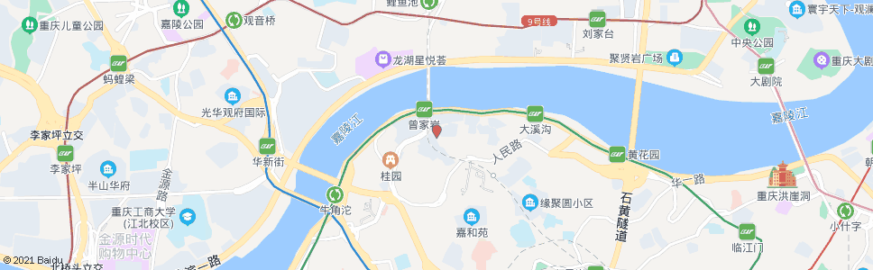 重庆国际大酒店_公交站地图_重庆公交_妙搜公交查询2024