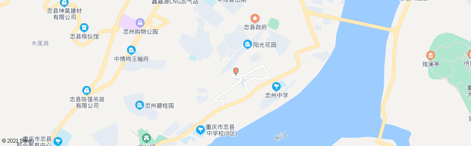 重庆忠县建委_公交站地图_重庆公交_妙搜公交查询2024