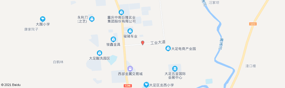 重庆还房新村_公交站地图_重庆公交_妙搜公交查询2024