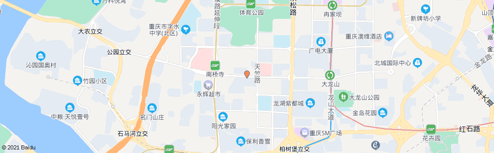 重庆新村_公交站地图_重庆公交_妙搜公交查询2024