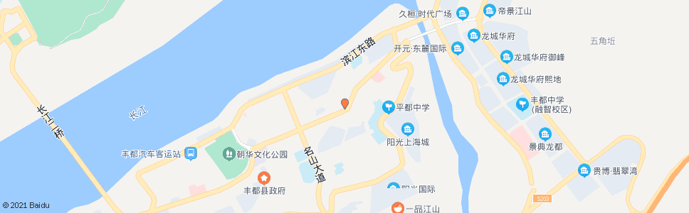 重庆丰都超市_公交站地图_重庆公交_妙搜公交查询2024