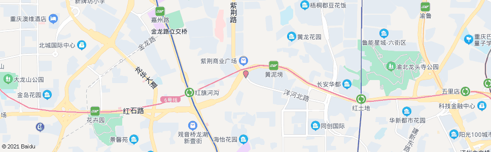 重庆洋河北路_公交站地图_重庆公交_妙搜公交查询2024