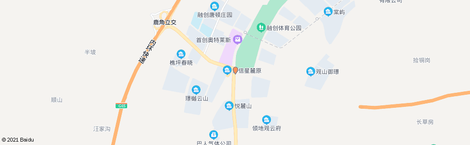 重庆东城大道鹿角路口_公交站地图_重庆公交_妙搜公交查询2024