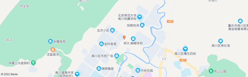 重庆道南小学_公交站地图_重庆公交_妙搜公交查询2024