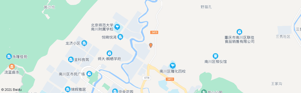 重庆南川骨科医院_公交站地图_重庆公交_妙搜公交查询2024