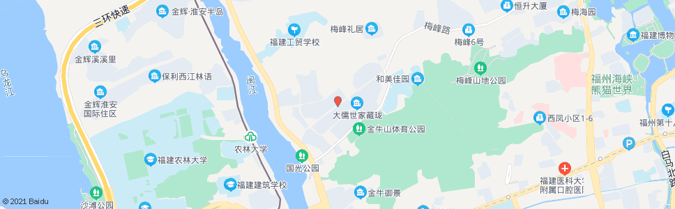 福州梁厝(鼓楼区)_公交站地图_福州公交_妙搜公交查询2024