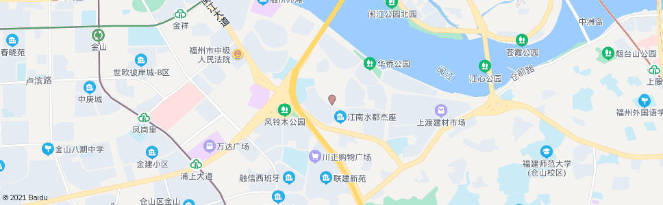 福州中旅斗门店_公交站地图_福州公交_妙搜公交查询2024