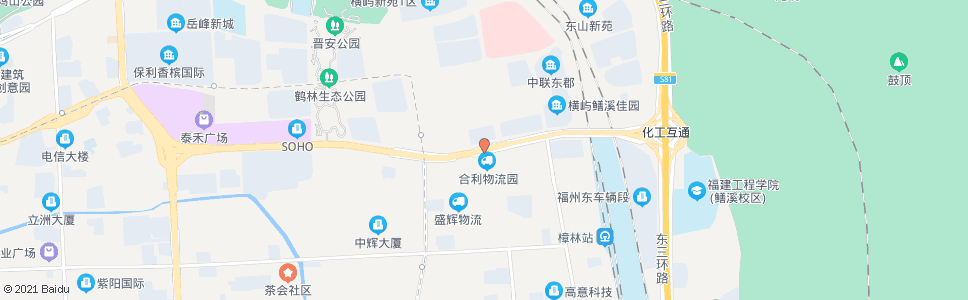 福州福光路_公交站地图_福州公交_妙搜公交查询2025