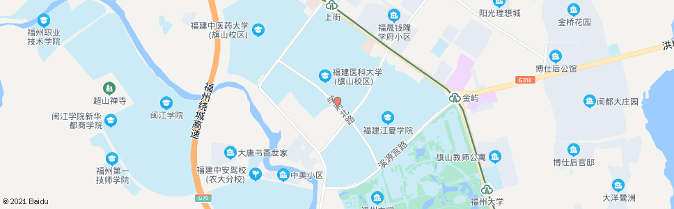 福州省医科大学新区_公交站地图_福州公交_妙搜公交查询2024