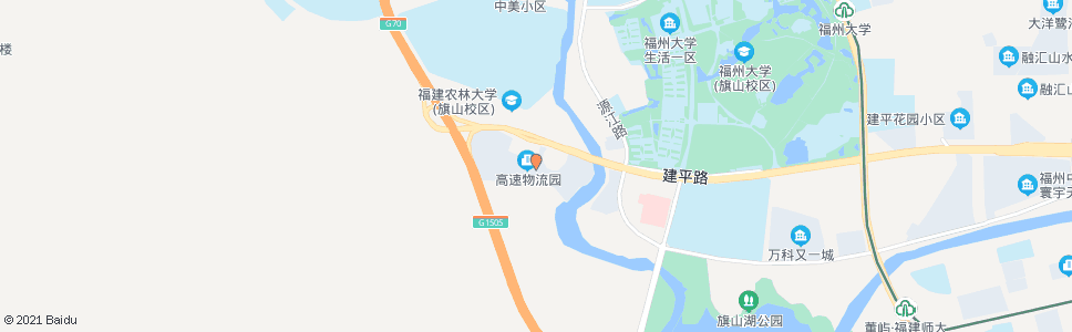 福州高速物流园_公交站地图_福州公交_妙搜公交查询2025