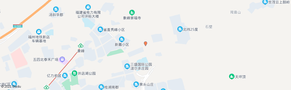 福州鹅峰村_公交站地图_福州公交_妙搜公交查询2024