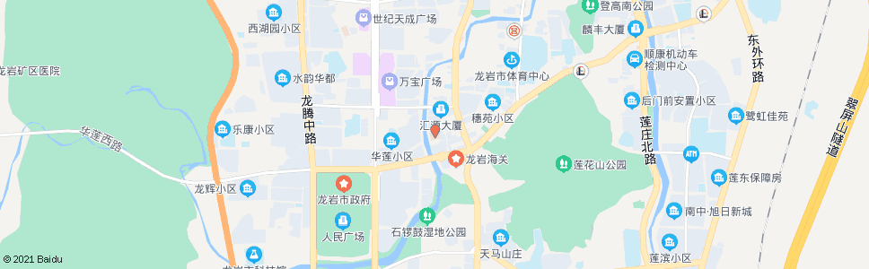 龙岩博爱医院_公交站地图_龙岩公交_妙搜公交查询2024