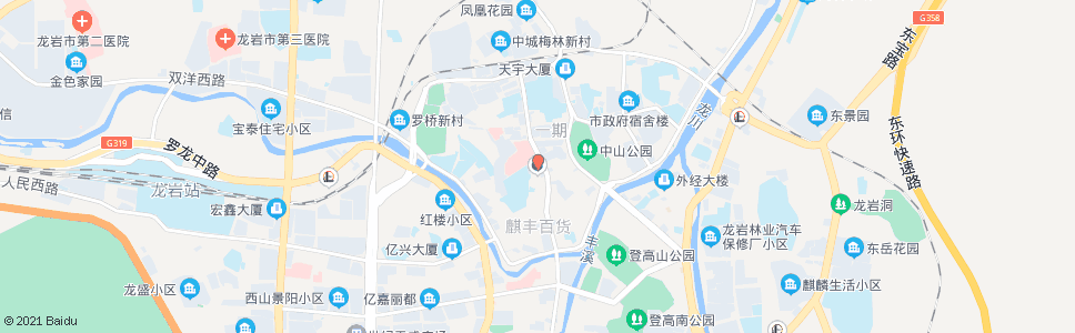 龙岩市建行_公交站地图_龙岩公交_妙搜公交查询2025