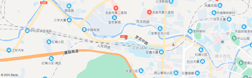 龙岩爱卡汽车_公交站地图_龙岩公交_妙搜公交查询2024