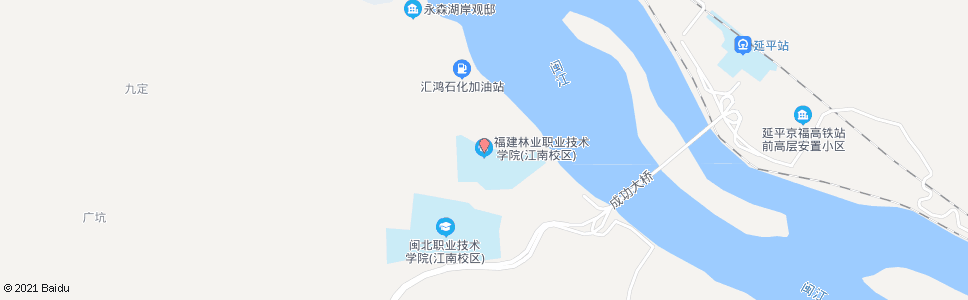 南平林业学院_公交站地图_南平公交_妙搜公交查询2024