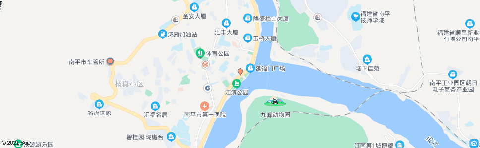 南平兴业银行_公交站地图_南平公交_妙搜公交查询2024