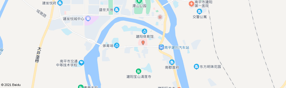 南平第二医院(铁路门诊)_公交站地图_南平公交_妙搜公交查询2024