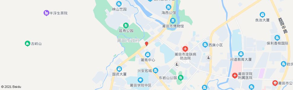 莆田龙桥市场_公交站地图_莆田公交_妙搜公交查询2024