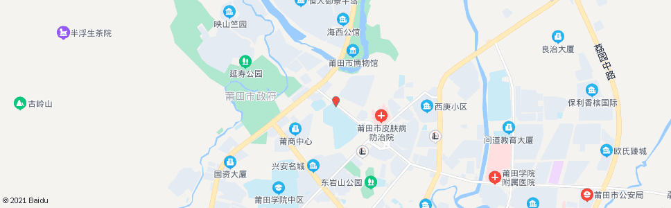 莆田莆田医学院_公交站地图_莆田公交_妙搜公交查询2024