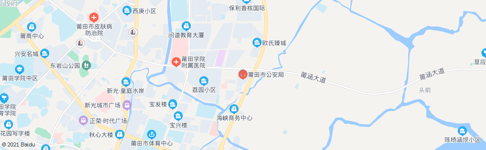 莆田市公安局_公交站地图_莆田公交_妙搜公交查询2024