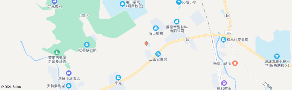 莆田三山村_公交站地图_莆田公交_妙搜公交查询2024