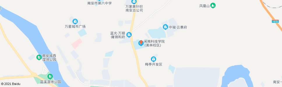 泉州闽南科技大学_公交站地图_泉州公交_妙搜公交查询2024