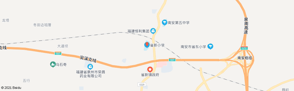 泉州省新小学_公交站地图_泉州公交_妙搜公交查询2024