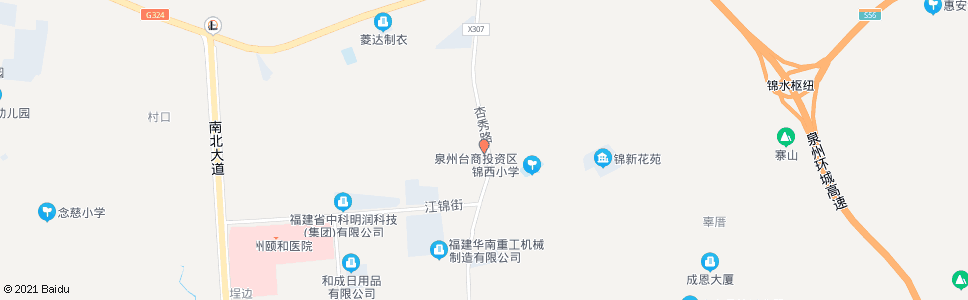 泉州锦厝村_公交站地图_泉州公交_妙搜公交查询2025