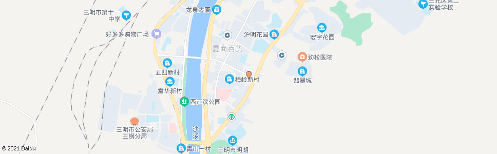 三明高源村_公交站地图_三明公交_妙搜公交查询2024