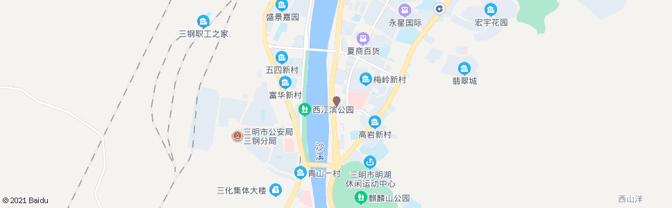 三明三明饭店_公交站地图_三明公交_妙搜公交查询2024