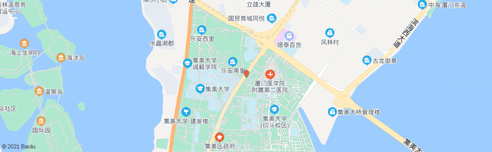 厦门海山路口_公交站地图_厦门公交_妙搜公交查询2024