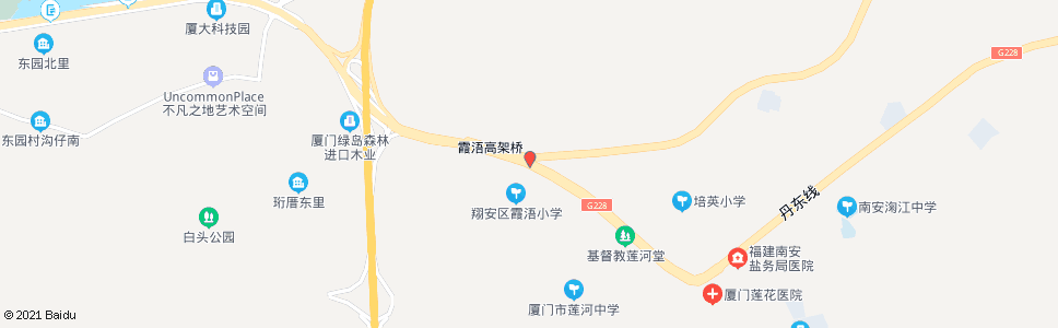 厦门新店霞浯_公交站地图_厦门公交_妙搜公交查询2024