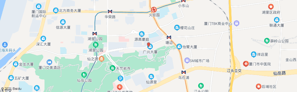 厦门禹州新村_公交站地图_厦门公交_妙搜公交查询2024