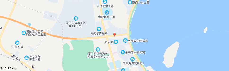 厦门水云湾小区_公交站地图_厦门公交_妙搜公交查询2024