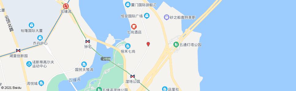 厦门金海社区_公交站地图_厦门公交_妙搜公交查询2024