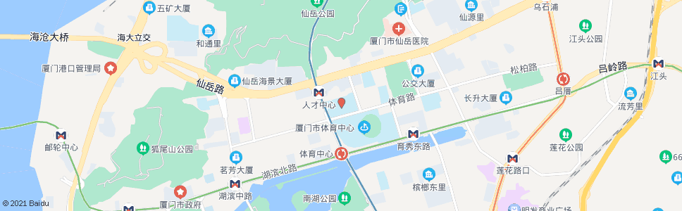 厦门海洋学院_公交站地图_厦门公交_妙搜公交查询2025