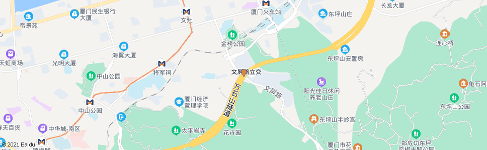 厦门文屏路(成功大道)_公交站地图_厦门公交_妙搜公交查询2025